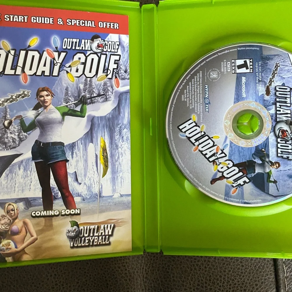 Outlaw Golf - Holiday Golf (Microsoft Xbox, 2002)
